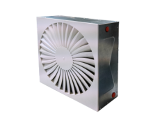 systeemplafond luchtverwarmer